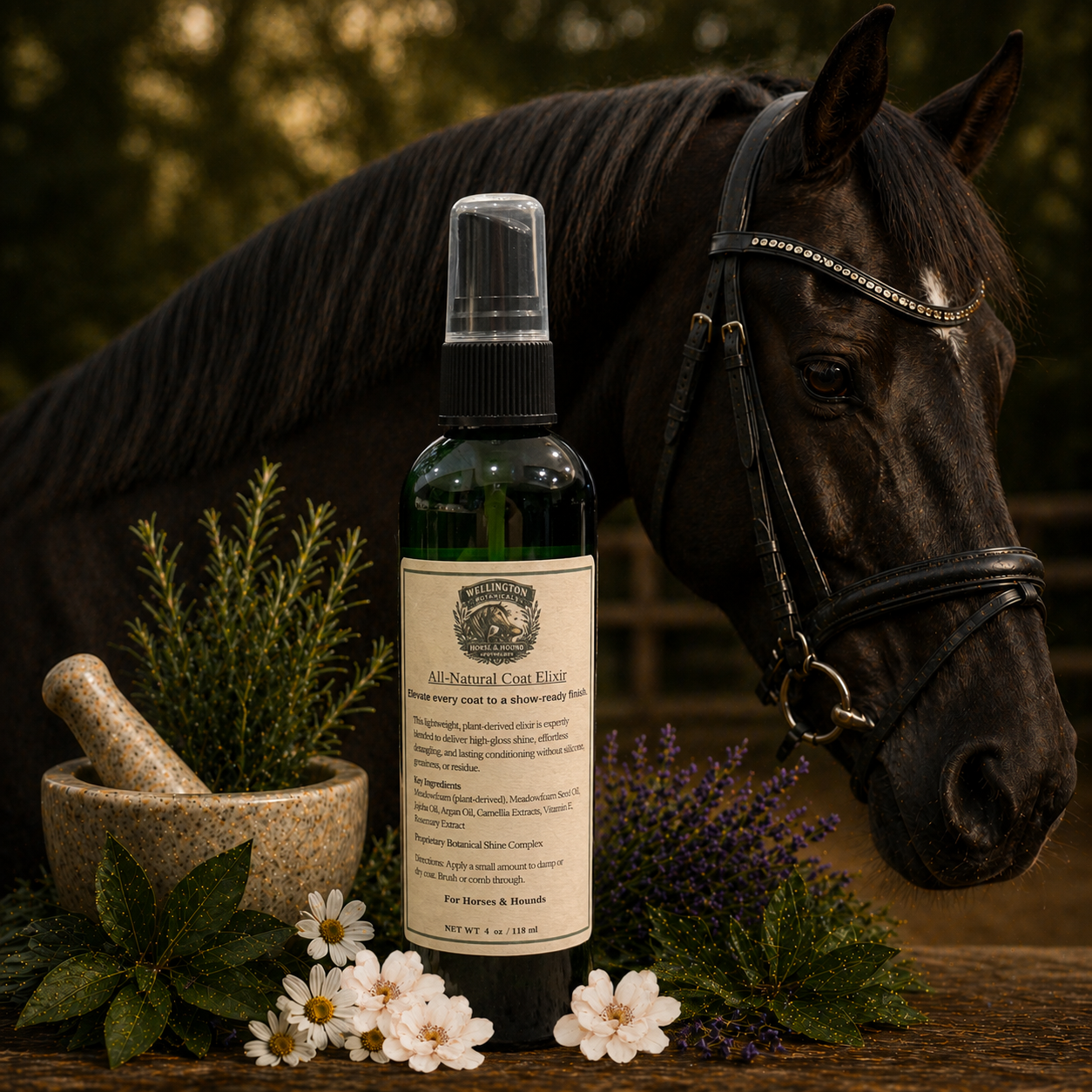 Mane and Tail Elixir (4oz)